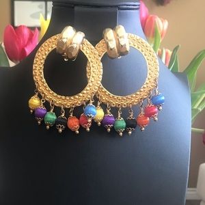 Vintage Tonic clip earrings